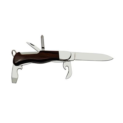 Coltello 5BK/KP pieghevole HIKER con sicura INOX manico in LEGNO MIKOV 116-ND-5BK-KP 8