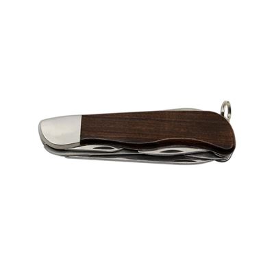 Coltello 6AK/KP pieghevole HIKER con sicura INOX manico in LEGNO MIKOV 116-ND-6AK-KP 6