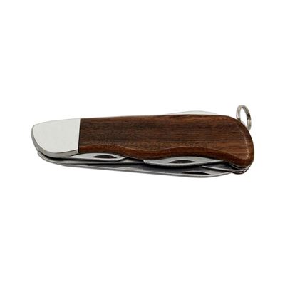 Coltello 6BK/KP pieghevole HIKER con sicura INOX manico in LEGNO MIKOV 116-ND-6BK-KP 6