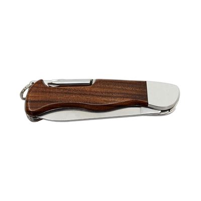 Coltello 6BK/KP pieghevole HIKER con sicura INOX manico in LEGNO MIKOV 116-ND-6BK-KP 5