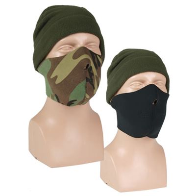 Maschera facciale (semimaschera) NEOPRENE 3 mm NERO-WOODLAND
