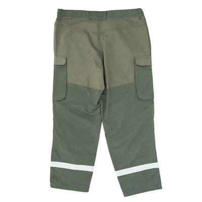 Pantaloni per meccanico aeronautico STRISCE RIFRANGENTI FRANCESI VERDI Esercito francese 1188871 2