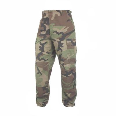 Pantaloni US BDU da campo WOODLAND twill usati