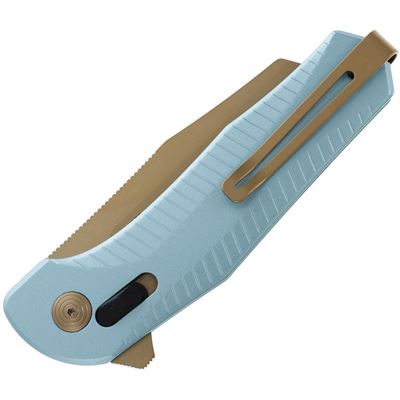 Coltello pieghevole DIVERGE XR lama liscia BLU SOG 12-02-02-43 4