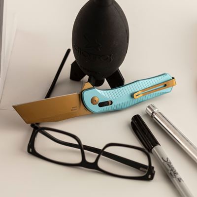 Coltello pieghevole DIVERGE XR lama liscia BLU SOG 12-02-02-43 2