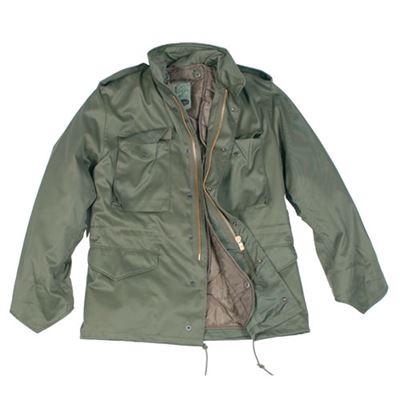 Giacca da bambino US M65 con imbottitura VERDE