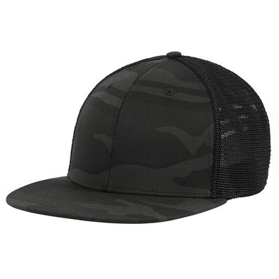 Cappellino TRUCKER a rete MIDNIGHT BLACK CAMO
