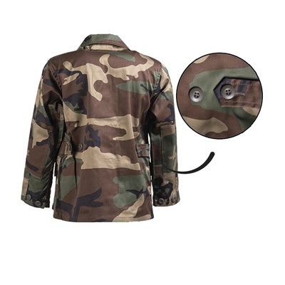 Camicia da bambino tipo BDU WOODLAND MIL-TEC® 12026020 2