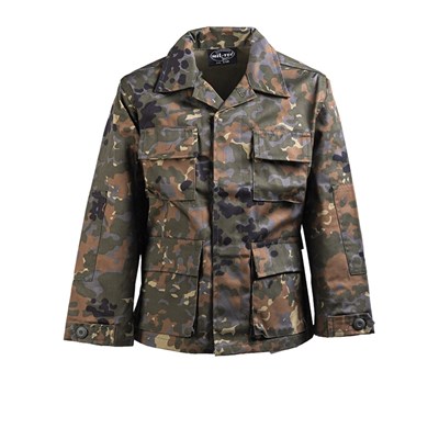 Camicia da bambino tipo BDU da campo FLECKTARN