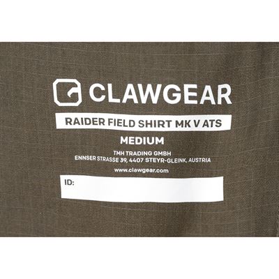 Camicia Raider MK V ATS Flex STONEGREY OLIVE CLAWGEAR 120341-201 17