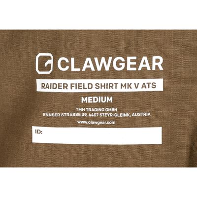 Camicia Raider MK V ATS Flex COYOTE CLAWGEAR 120341-301 9