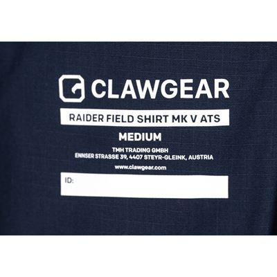 Camicia Raider MK V ATS Flex BLU CLAWGEAR 120341-702 17