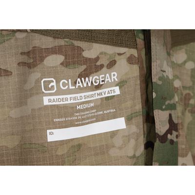 Camicia Raider MK V ATS Flex MULTICAM® CLAWGEAR 120341-751 12