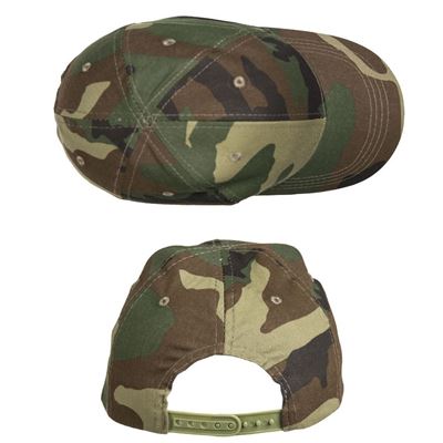 Cappellino da baseball per bambini con visiera WOODLAND MIL-TEC® 12036020 2