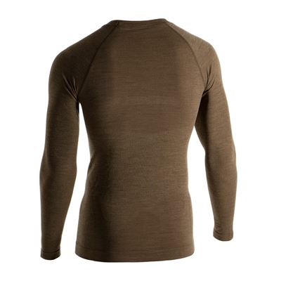 Maglietta a maniche lunghe Merino Seamless STONEGREY OLIVE CLAWGEAR 1204930-20 2
