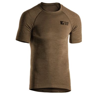 Maglietta a maniche corte Merino Seamless STONEGREY OLIVE