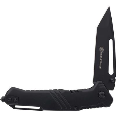 Coltello pieghevole EXTREME OPS lama liscia tanto NERO Smith & Wesson® 1205907 5