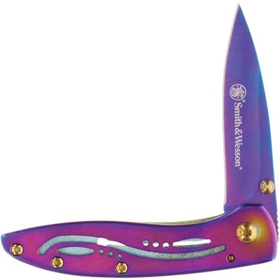Coltello pieghevole con lama liscia DUHOVÝ Smith & Wesson® 1207125 2