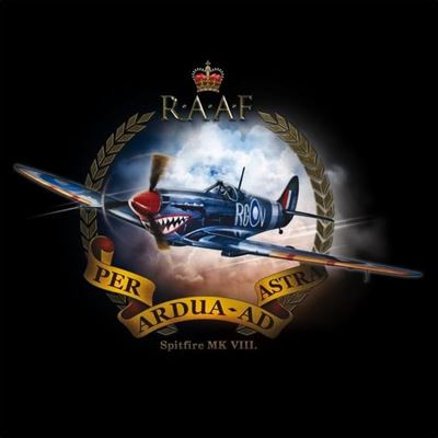 Maglietta da donna SPITFIRE MK.VIII NERA ANTONIO® 12122001 3