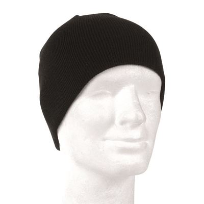 Berretto BEANIE lavorato a maglia POLIACRILICO NERO