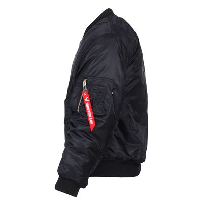 Giacca da pilota US MA1 BOMBER MAROON - VIOLA FOSTEX 1214011-B 2