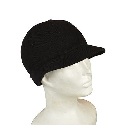 Cappello lavorato a maglia US GI in lana NERO