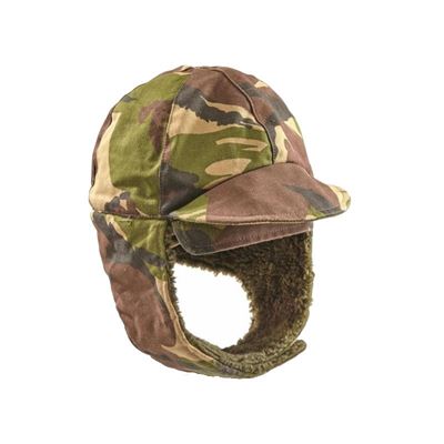 Cappellino con visiera invernale britannico DPM usato