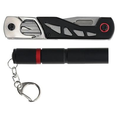 Set COMBO coltello multifunzione e torcia elettrica