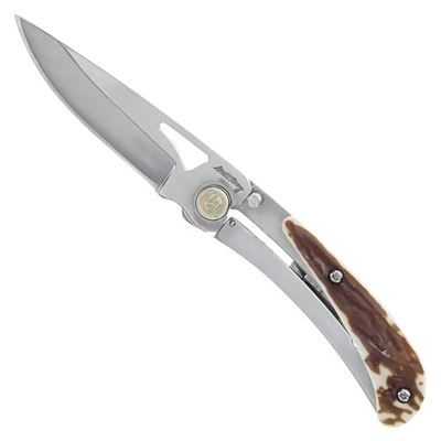 Coltello pieghevole 3UH con lama liscia