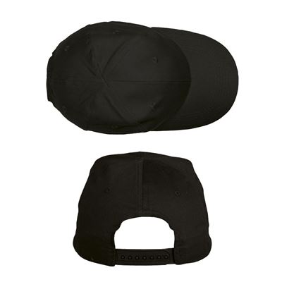 Cappellino da baseball con visiera NERO MIL-TEC® 12315002 2