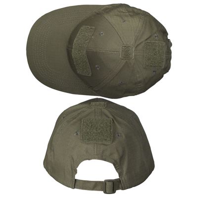 Cappellino TACTICAL rip-stop baseball VERDE MIL-TEC® 12319001 2