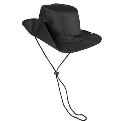 Cappello BUSH con bottone a pressione NERO