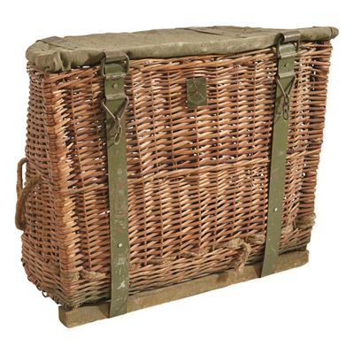 Cesto di vimini per sella portante usato  1239163 5
