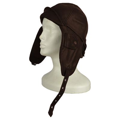 Casco da aviatore in pelle FLY MARRONE MIL-TEC® 12425009 2