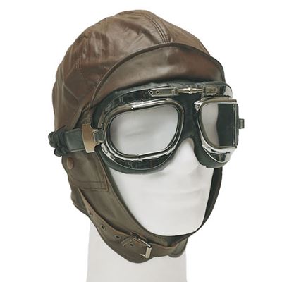 Casco da aviatore in pelle FLY MARRONE MIL-TEC® 12425009 3