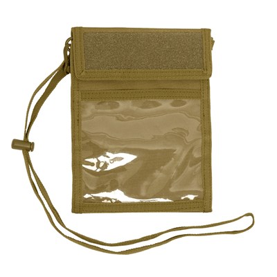 Custodia da collo DELUXE per documenti d'identità COYOTE