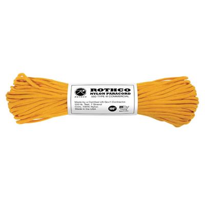 Corda PARACORD nylon 550LB ø 4 mm / 30 m ORO