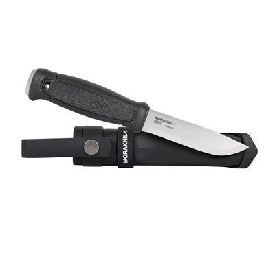 Coltello Mora® Garberg Multi-Mount in acciaio inossidabile NERO