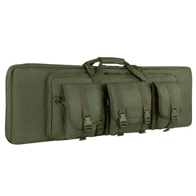 Borsa per fucile 105 cm con 3 tasche e tracolla VERDE