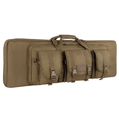 Borsa per fucile 105 cm con 3 tasche e tracolla COYOTE