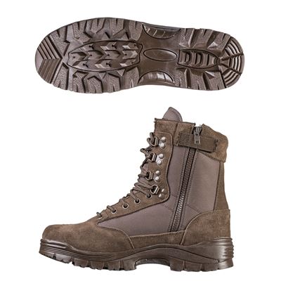 Scarpe TACTICAL con cerniera YKK MARRONE MIL-TEC® 12822109 2
