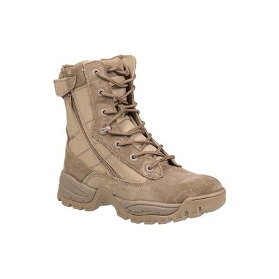 Scarpe TACTICAL con due cerniere YKK COYOTE