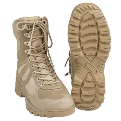 Scarpe PATROL con cerniera COYOTE BROWN