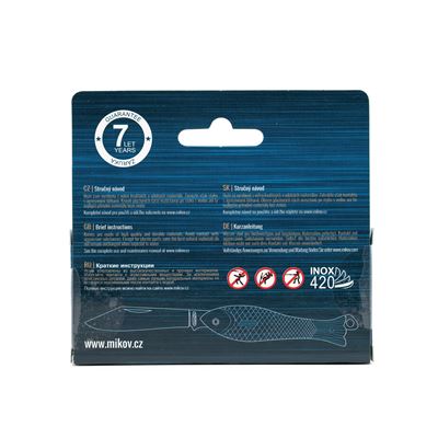 Coltello a pesce BANDIERA DELLA REPUBBLICA CECA MIKOV 128397CZ 5