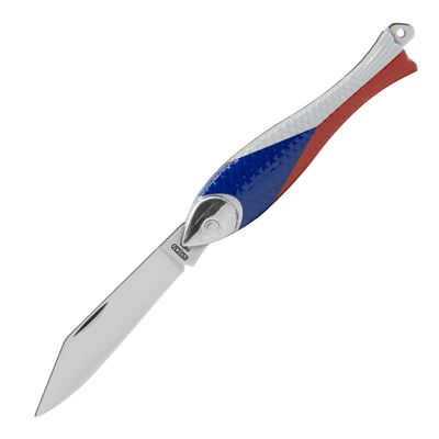 Coltello a pesce BANDIERA DELLA REPUBBLICA CECA
