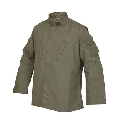 Camicia TRU P/C rip-stop VERDE