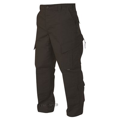 Pantaloni TRU P/C rip-stop NERI