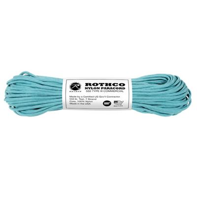 Corda PARACORD nylon 550LB ø 4 mm / 30 m TURCHESE