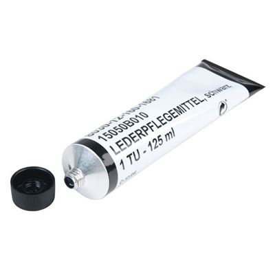 Crema BW per scarpe in tubetto da 125 ml NERO