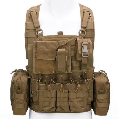 Gilet OPERATOR LQ14121 porta piastre COYOTE
